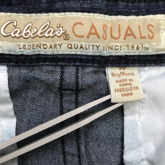Cabela's Casuals Straight Leg Jeans Size 10 - Picture 3 of 5